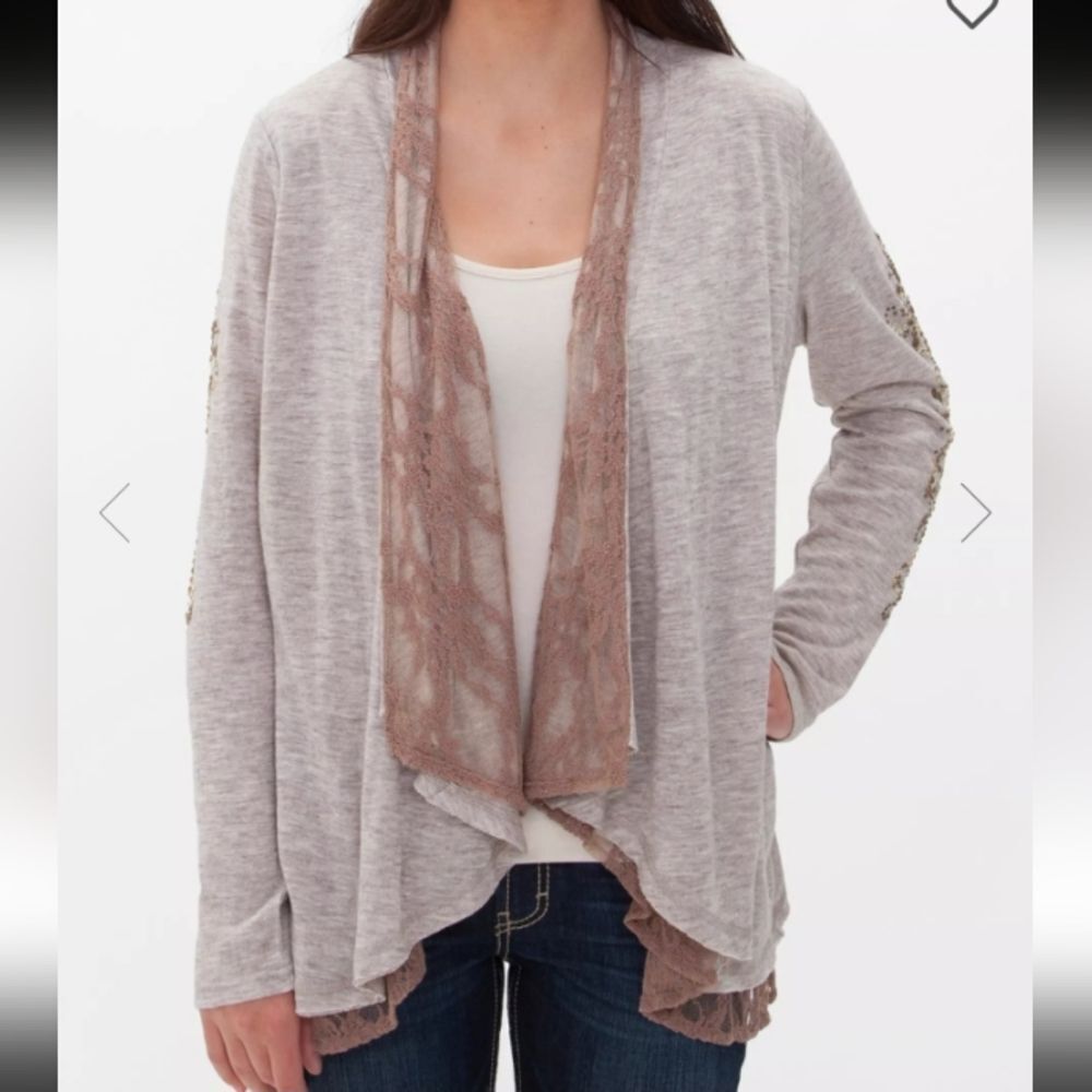Miss Me Embellished Cardigan Size M